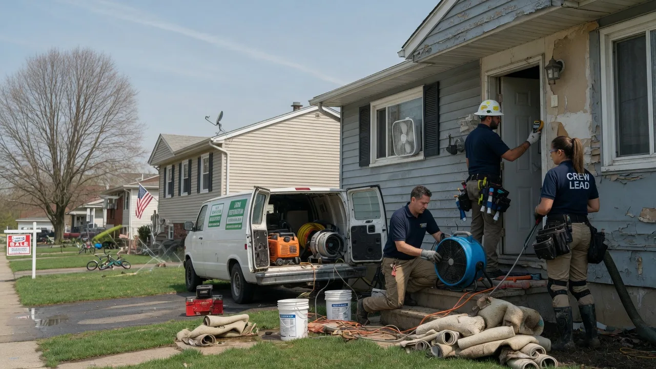 Flood Cleanup in Treichlers, PA near me