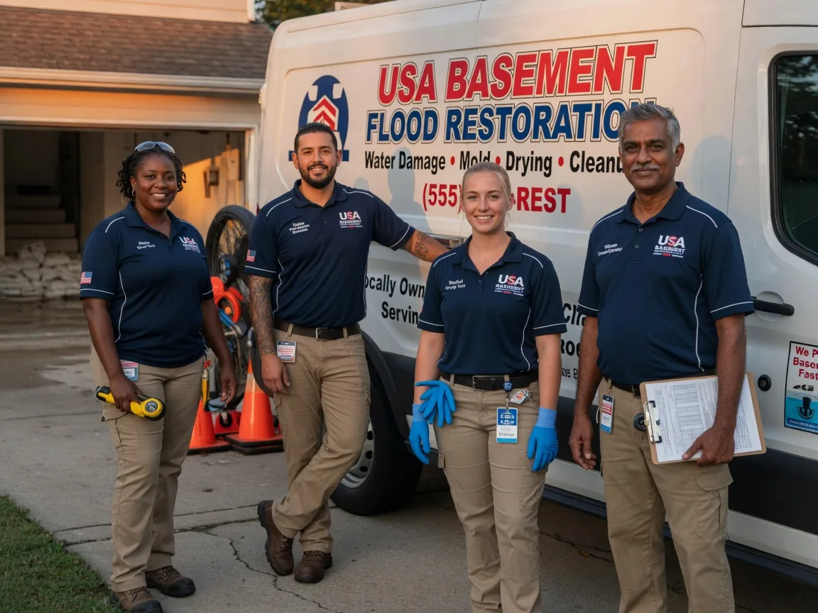 Basement Flood Cleanup company in Treichlers, PA