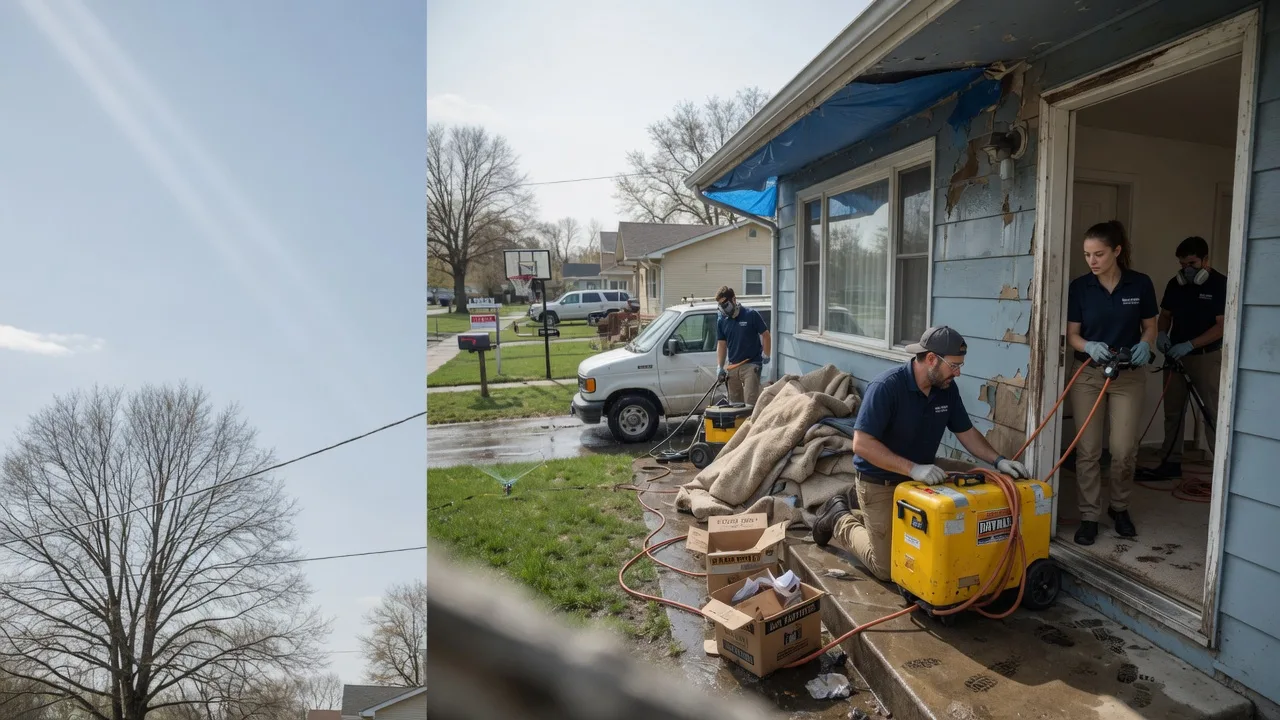 Basement Flood Cleanup in Treichlers, PA near me